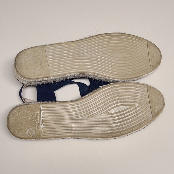 Gaimo Paola Slingback espadrille wedge flats size 39 - Picture 8 of 9